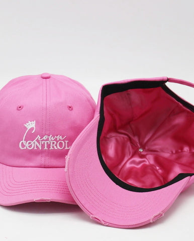Satin-Lined Crown Control Hat